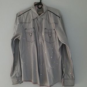 BUCKLE Athletic fit men shirt L